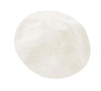 Générique Bonnet Ski Enfant Rigolo Versatile Trendy Artist Hats Knitted and Warm Bonnet Queue De Cheval (White, M)