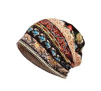 Générique Bonnet souple en coton pour homme et femme - Bonnet fin et léger - Bonnet chimio doux - Coupe-vent - Jersey long beanie pour toutes les saisons bonnet femme hiver