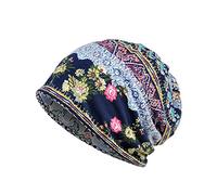 Générique Bonnet souple en coton pour homme et femme - Bonnet fin et léger - Bonnet chimio doux - Coupe-vent - Jersey long beanie pour toutes les saisons bonnet femme hiver