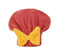 Générique Bonnets de séchage Cheveux for Serviette sèche, Turban, Chapeau Bain, enveloppe Douce avec nœud Papillon(A1)