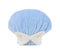 Générique Bonnets de séchage Cheveux for Serviette sèche, Turban, Chapeau Bain, enveloppe Douce avec nœud Papillon(A2)