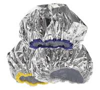 Générique Bonnets Élastiques Lot de 3 Pièces pour Teinture Capillaire en Papier D'aluminium, Facile à Utiliser Couleur Aléatoire pour Salons de Coiffure et Permanentes
