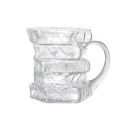 Générique Book Coffee Mug, Library Inspired Cup, Exquisite Holder for Hot or Cold Brews, Writers, Teachers, Bookworms, Readers, Students, and Bookish Lovers Home 4.72 inches