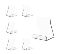 Générique Book Display Easel - 6 Piece Holder Stand Set | Exquisite Plate Display Easels, Picture Frame Stands for Offices, School Library Accessories, Durable Organizer for Books Art Photos