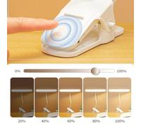 Générique Book Light - ABS 28x38x12cm | Reading Light Book Lamp | LED Desktop Nightstand Lamp USB Rechargeable Clip On Workbench Music Stand Headboard Bedroom Office Study Home Lighting