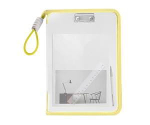 Générique Book Pouch, Clear Pouch Bag, 12.99x9.06x1.18in Storage Organizer, Protective Document Holder, Stationery Supplies Bags for School, Teacher & Student Essential, Classroom Supply