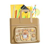 Générique Book Tote Bag, Animal Document Pouch, Large Capacity Waterproof Zippered Bag, Lightweight Travel Organizer, Reusable Carryall for Airplane Trips, School, Shopping, Beach, Daycare, Vacation