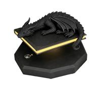Générique Bookshelf Lantern - Vintage LED Dragon Lamp Floating Design