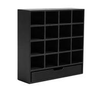 Générique Bookshelves - 12-Grid Furniture Rack | Miniature Bookcase for Toy Houses, PP Storage Units with Grid Compartments, Kids Birthday, Playroom Accessories for Girls Boys Holidays Indoor