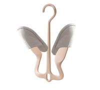 Générique Boot Drying Rack, Double Hooks Footwear Holder with Compact Hanging Style, Slipper Organizer with Ventilation Support, Home Balcony Hotel Patio Apartment Camping Travel for Neat Storage