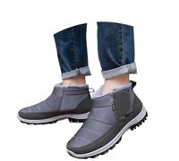 Générique Boots Neige Femme Homme, Bottes d'hiver à Enfiler, isolées et Confortables pour Les activités de Plein air, idéales pour la randonnée et Les Sorties décontractées au Quotidien.