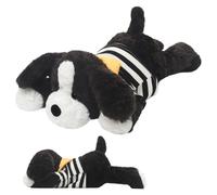 Générique Border Collie Plush Toy - Cute Puppy Stuffed Animal Sleeping Pillow | Cuddly Dog Doll with Filling for Comfort Hug Decorative Cushion Birthday Gift