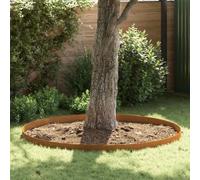 Générique Bordure de Pelouse 4 pcs Rouillé 450 x 0,05 x 15 cm,Quincaillerie,Clôtures & barrières,Murets & Bordures de Jardin,Marron,11.6 KG,868027