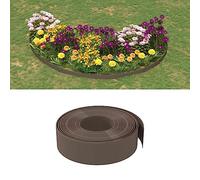 Générique Bordures de Jardin 4 pcs Marron 10 m 15 cm polyéthylène,Murets & Bordures de Jardin,11.44KG-3155450