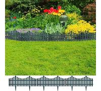Générique Bordures de pelouse 17 pcs 10 m Vert, Quincaillerie, Clôtures & barrières, Murets & Bordures de Jardin, Vert, (Poids 2.6KG)