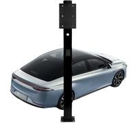 Générique Borne De Recharge sur Socle pour Véhicule Électrique, Pied De Recharge Et Colonne De Recharge, Support Universel pour Connecteur De Chargeur EV Monté Au Sol, Extérieur