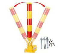 Générique Borne de stationnement Amovible en Acier, barrière de sécurité pour la régulation du trafic dans Les Zones sensibles, Solution de sécurité Durable et résistante aux intempéries