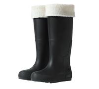 Générique Botte Caoutchouc Femme, Bottines Caoutchouc De Pluie Fourrées Femme Longues Bottes Et Chaudes Bottine Chic Impermeable Antidérapan Botte