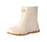 Générique Botte Caoutchouc Homme - Bottes de pluie courtes toutes saisons pour activités extérieures humides style monobloc léger facile à enfiler pour couple