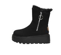 Générique Botte De Neige Cuissardes Plates Bottes Mollets Larges Gros Mollet Femme Rangers Chaussures Basket Hiver Noir Beige Apres Ski Bottine Chaussure