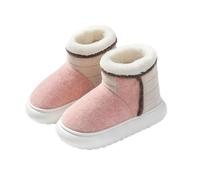 Générique Botte De Neige Femme Doublure Chaude Imperméables Bottines Confortable Antidérapant Chaude Chaussures Repousse La Neige Fondue À Enfiler Bottes Automne Hiver bottes femme Rose 35