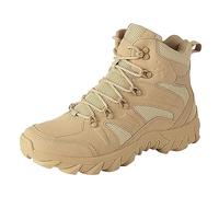 Générique Botte De Neige,Hommes Chaussures Chaussures RandonnéE Mode Semelle éPaisse d'alpinisme en Plein Air (Beige 43)