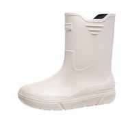Générique Botte De Pluie Femme Boots Bottines Chaussures Marche Bottes Homme Cuir Cuissardes Peche Jardin Bottine Militaires Et Pour Chaussure La Equitation En Caoutchouc Bote