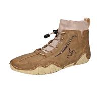 Générique Botte Homme Bottines Cuir Bottes De Sécurité Hommes Boots Noir Chaussures Securite Hiver Rangers Moto Montantes Demi Noires Hautes Cowboy Chaussure Montante