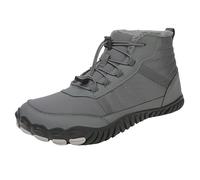 Générique Bottes de neige de sport en peluche pour hommes et femmes, bottes neige froides et montantes pour l'extérieur Homme Plateforme (Grey, 42)