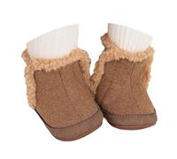 Générique Bottes De Neige Enfant Bottines Mode Confortables Antidérapant Botte Chaude Chaussettes Boots Chaussures Tout-Petits Premiers Pas Et Fourrées Baskets Pour Enfants (Brun,20)