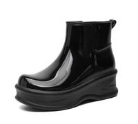 Générique Bottes De Pluie Femme,Bottes Imperméables Chaussures Aquatiques pour Femme Botte et antidérapantes Antidérapant Anti-Pluie la Marche, l'eau, l'extérieur