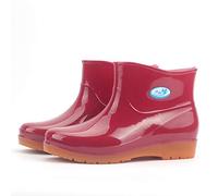 Générique Bottes De Pluie Femme en légères et imperméables pour Botte Jardin Pratiques Chaussures Tendance l'extérieur extérieur avec Semelle intérieure Confortable la Marche, l'eau,