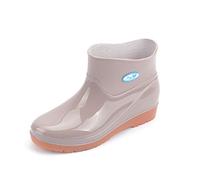 Générique Bottes de Pluie Femme Taille 42 Noires 43 Bottines Cuir Courtes Marine Rain Boots Chaussure Caoutchouc Imperméable Botte Marron 35 Chic Bottine Vernis Mollet Large Bordeaux Jardin