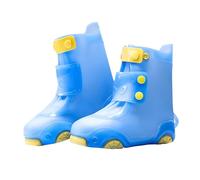Générique Bottes de pluie pour | Couvre-chaussures imperméables | Bottes de pluie antidérapantes réutilisables | Silicone robuste pour garçons et filles,