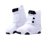 Générique Bottes de pluie pour | Couvre-chaussures imperméables | Bottes de pluie antidérapantes réutilisables | Silicone robuste pour garçons et filles,
