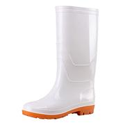 Générique Bottes de Pluie pour Femme Semi-compensées Botte Jardin Pratiques Caoutchouc Confortables imperméables extérieur Sécurité Résistante la Marche, l'eau, l'extérieur