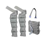 Générique Bottes De Pressothérapie 6 Cavités, Pressothérapie, Appareil Circulation Sanguine, Massage Lymphatique Drainant Bras, Seulement Deux Bras et Un Manchon à la Taille, Pas de mécanisme