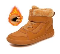 Générique Bottes d'hiver Neige Bottines pour Enfant Chaude Doublure Boots Warm Line Antidérapantes et Confortables Bottes Trekking Outdoor Ankle Boot Chaussures Montantes de Randonnée Unisexes
