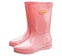Générique Bottes en Caoutchouc Imperméables pour Femme - Bottes De Pluie Élégantes Et Tendance - Confortables Et Respirantes - Chaussures D'Équitation Élastiques Confortables Robustes Botte