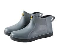 Générique Bottes en Caoutchouc pour Homme - Légères Et Antidérapantes - Chaussures De Pluie - Pieds Larges - Élastiques - Antidérapantes - Chaussures De Pluie - Bottes D'Équitation - Bottines