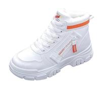 Générique Bottes Femme Hiver Fourrées Chaude Imperméable Bottines Confortable Antidérapant Chaude Chaussures Résistant À L’humidité Fermeture Éclair Bottes Pour Déplacements Au Travail