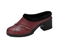 Générique Bottes Femme Hiver Fourrées Chaude Imperméable Bottines Confortable Antidérapant Chaude Chaussures Résistant À L’humidité Fermeture Éclair Bottes D'hiver Pour La Ville, Randonnée