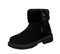 Générique Bottes Femme Hiver Mollet Large Bottes Neige Femme Chaussures Hiver Botte de Randonnée Chaussures Chaudes Botte de Ski D'Extérieur Épaississement Et Bottines Garçon