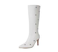 Générique Bottes Femme Santiags Confortables Chaussures Western Botte Cowboy Vintage Classiques Bottine Souple Moderne Bottines Cuissardes Mi Hautes Travail Automne Hiver