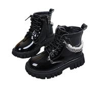 Générique Bottes Fille Neige Enfant Bottines Chaude Doublure Boots Warm Line Antidérapantes et Confortables Bottes Randonnée Outdoor d'escalade pour l'Automne et l'hiver Chaussures Enfant et Garçon