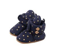 Générique Bottes Fille Neige Enfant Bottines Hiver Chaudes D'Équitation Mi-Mollet Desert Boots Garçon Chaussures D'Hiver Botte Garcon Fermeture Éclair Latérale Coupe-Vent (Bleu,23)