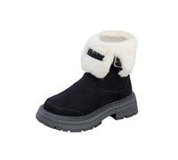 Générique Bottes Fourrées Femme Boots Neige Chaussure Homme Echarpe De Noel Ski Chaussures Randonnée Hiver Fourrée Bottines Noires Botte Imperméable Écharpe Rouge Dr Franklin Apres D'hiver Plaid