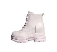 Générique Bottes Fourrees Femme Imperméable Fourrées Chaude Bottines Confortable Antidérapante Chaude Chaussures Chaudes Repousse La Neige Fondue Latéral Zip Bottes chaudes femme Blanc 39