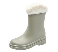 Générique Bottes imperméables pour Femme de Pluie en légères et Botte Jardin Extérieure Jardinage Chaussures Tendance l'extérieur antidérapantes Pratiques Idéales Polyvalentes
