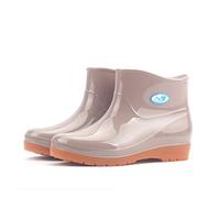 Générique Bottes Pluie Femme,Bottes Caoutchouc Femme Botte de Confortables Imperméables et antidérapantes Confortable Plates L'extérieur Chaussures Jardin